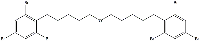 2,4,6-Tribromophenylpentyl ether Struktur