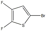 5-Bromo-2,3-difluorothiophene Struktur