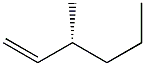 (R)-3-Methyl-1-hexene Struktur