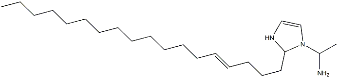 1-(1-Aminoethyl)-2-(4-octadecenyl)-4-imidazoline Struktur