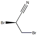 (S)-2,3-Dibromopropiononitrile Struktur