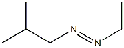 1-Ethyl-2-isobutyldiazene Struktur