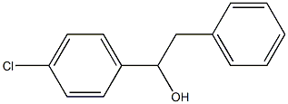 1-(4-Chlorophenyl)-2-phenylethanol Struktur