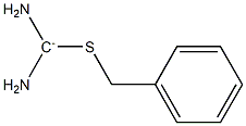 Diamino(benzylthio)methylium Struktur