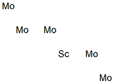 Scandium pentamolybdenum Struktur