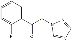 1-(2-Fluorophenyl)-2-(1H-1,2,4-triazol-1-yl)ethan-1-one Struktur