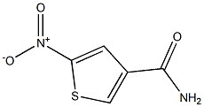 2-Nitro-4-carbamoylthiophene Struktur