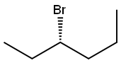 [S,(+)]-3-Bromohexane Struktur