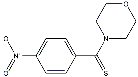 4-(4-Nitrothiobenzoyl)morpholine Struktur