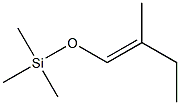 (E)-2-Methyl-1-(trimethylsilyloxy)-1-butene Struktur