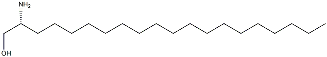 [R,(-)]-2-Amino-1-icosanol Struktur