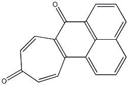 Cyclohepta[a]phenalene-7,10-dione Struktur