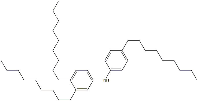 4,3',4'-Trinonyl[iminobisbenzene] Struktur