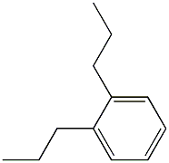 1,2-Dipropylbenzene Struktur