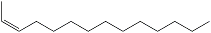 (Z)-2-Tetradecene Struktur