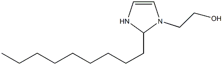 2-Nonyl-4-imidazoline-1-ethanol Struktur