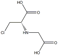 (-)-2-Chloromethyl[(S)-2,2'-iminodiacetic acid] Struktur