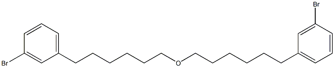 3-Bromophenylhexyl ether Struktur