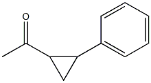 1-Acetyl-2-phenylcyclopropane Struktur