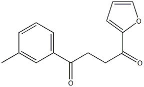 1-(2-Furyl)-4-(m-tolyl)-1,4-butanedione Struktur