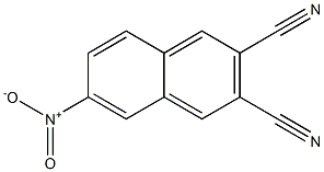 6-Nitronaphthalene-2,3-dicarbonitrile Struktur