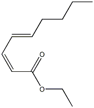 (2Z,4E)-2,4-Nonadienoic acid ethyl ester Struktur