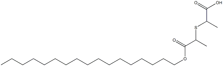 2,2'-Thiobis(propionic acid heptadecyl) ester Struktur