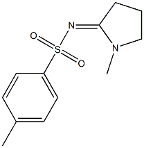 1-Methyl-2-(tosylimino)pyrrolidine Struktur