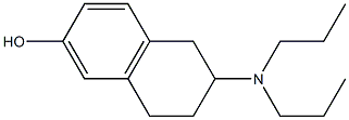 2-(Dipropylamino)tetralin-6-ol Struktur