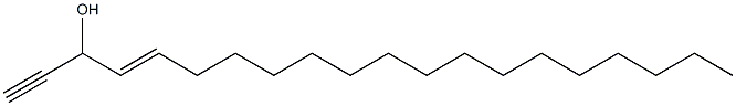 (E)-4-Icosen-1-yn-3-ol Struktur