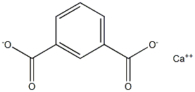 Isophthalic acid calcium salt Struktur