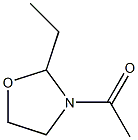 3-Acetyl-2-ethyloxazolidine Struktur