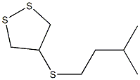 4-Isopentylthio-1,2-dithiolane Struktur