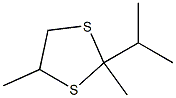 2,4-Dimethyl-2-isopropyl-1,3-dithiolane Struktur