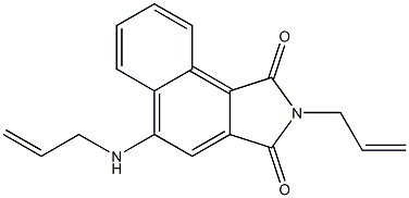 N-Allyl-4-(allylamino)naphthalimide Struktur