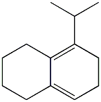 1,2,3,4,6,7-Hexahydro-5-isopropylnaphthalene Struktur