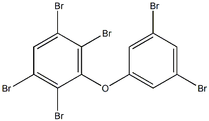 2,3,3',5,5',6-Hexabromo[1,1'-oxybisbenzene] Struktur