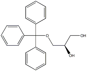 [R,(+)]-3-O-Trityl-L-glycerol Struktur