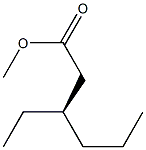 (R)-3-Ethylhexanoic acid methyl ester Struktur