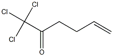 1,1,1-Trichloro-5-hexen-2-one Struktur