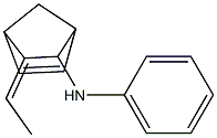 6-Anilino-5-ethylidenebicyclo[2.2.1]hept-2-ene Struktur