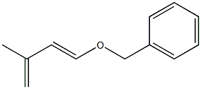 4-Benzyloxy-2-methyl-1,3-butadiene Struktur