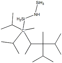 1,1,3,3-Tetraisopropyl-1,2,3-trimethylpropanedisilazane Struktur