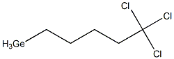 Trichloropentylgermanium Struktur