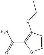 3-Ethoxythiophene-2-carboxamide Struktur