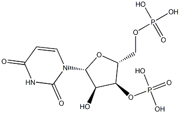 Uridine 3',5'-bisphosphoric acid Struktur