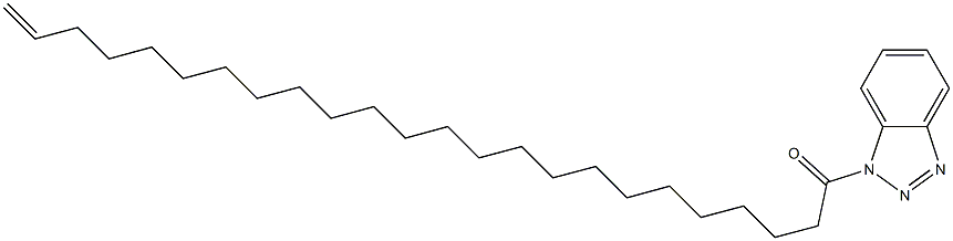 1-(1-Oxo-23-tetracosenyl)-1H-benzotriazole Struktur