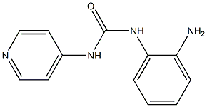 1-[(2-Aminophenyl)]-3-(pyridin-4-yl)urea Struktur