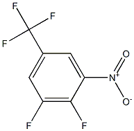 1-(Trifluoromethyl)-3-nitro-4,5-difluorobenzene Struktur