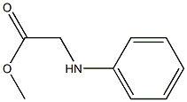 Anilinoacetic acid methyl ester Struktur